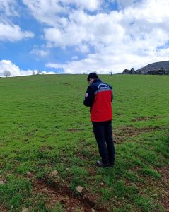 Şebinkarahisar’da Arazi Çalışmaları Sürüyor